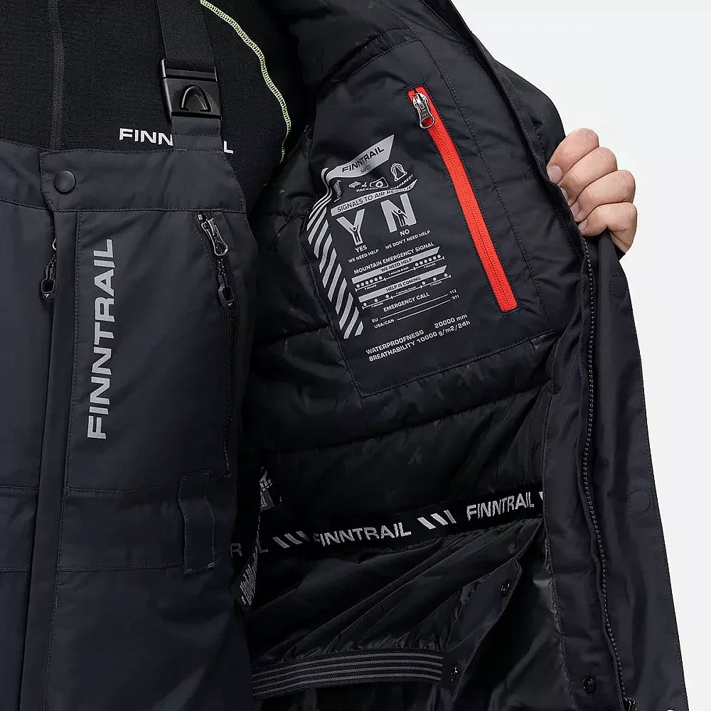 TOURNAMENT INSULATED Graphite 3444 Jacket