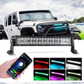 New V-PRO Series Straight RGBW Color Changing Off Road Led Light Bar
